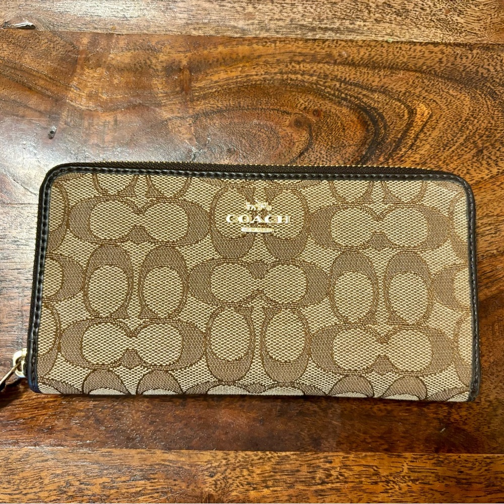 Coach Canvas Wallet